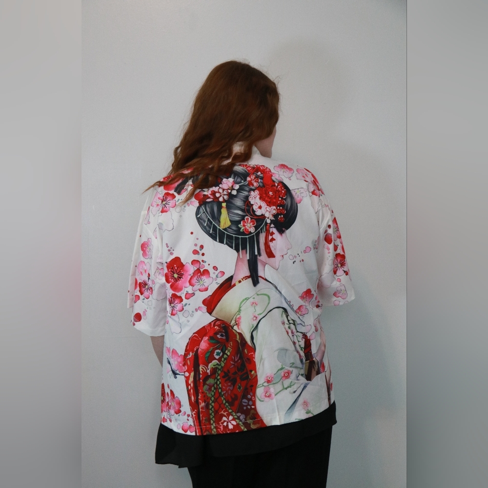 Floral Kimono Style Top